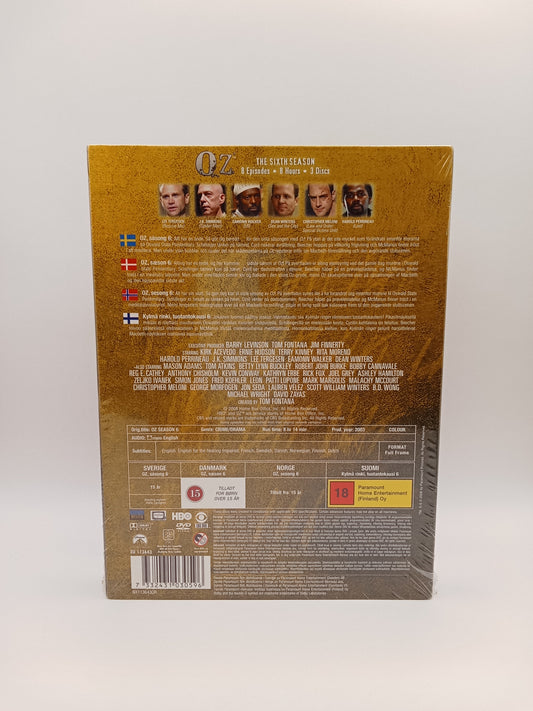 Oz - Kylmärinki - Kausi 6 (Alkuperäisissä muoveissa)