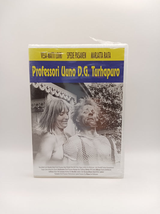 Professori Uuno D.G Turhapuro (Alkuperäisissä muoveissa)