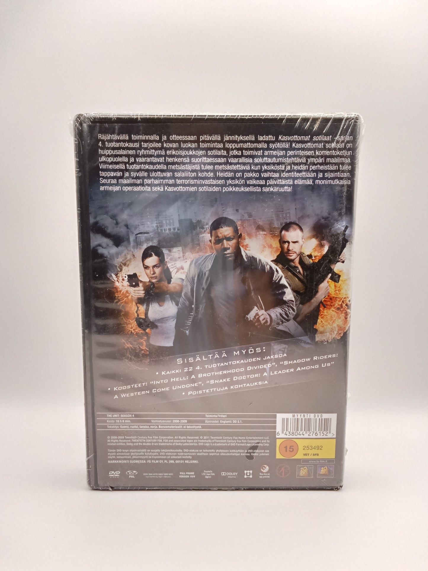 Kasvottoman sotilaat - Kausi 4 (Alkuperäisissä muoveissa)