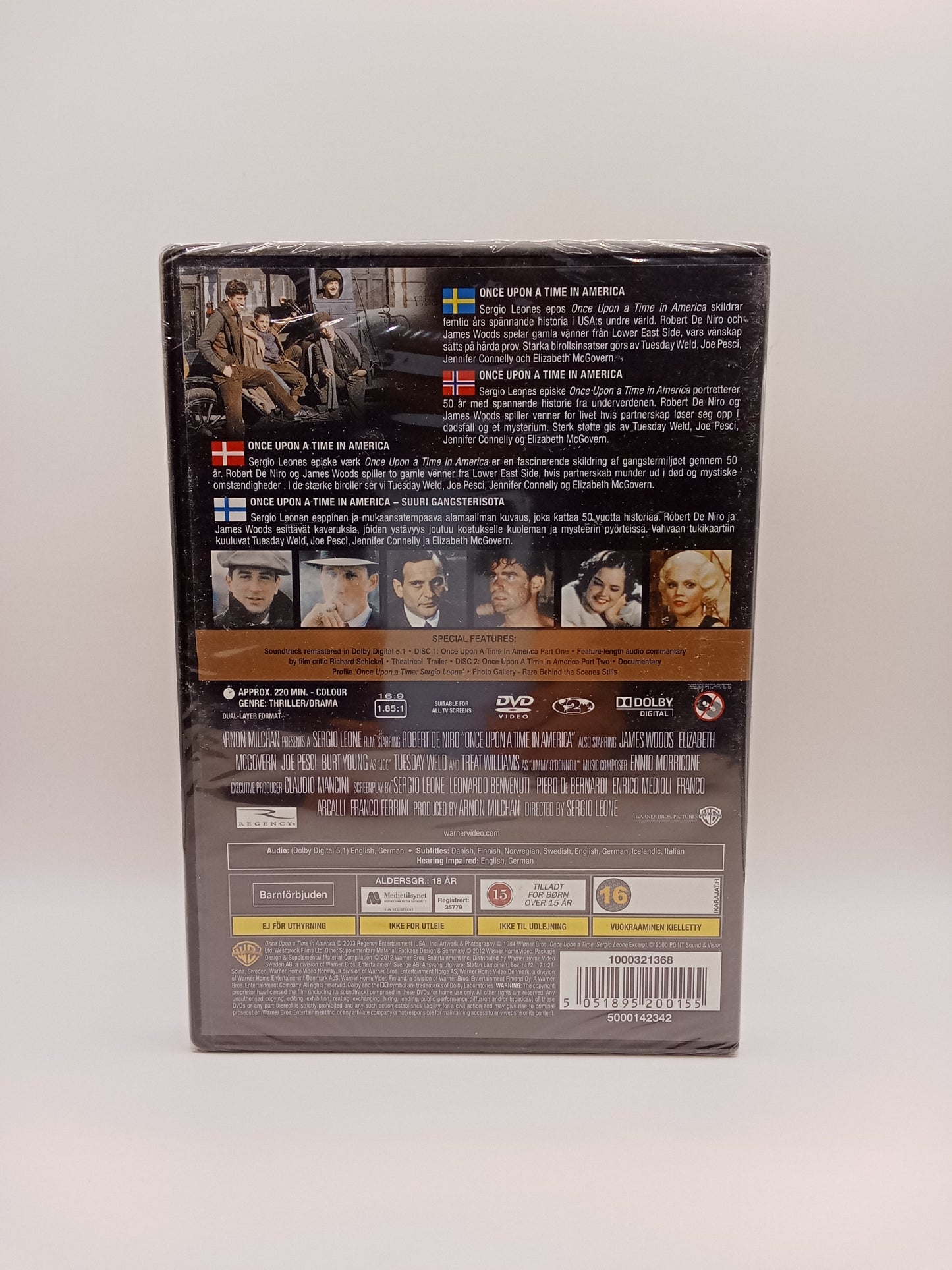 Once Upon a Time in America (Alkuperäisissä muoveissa)