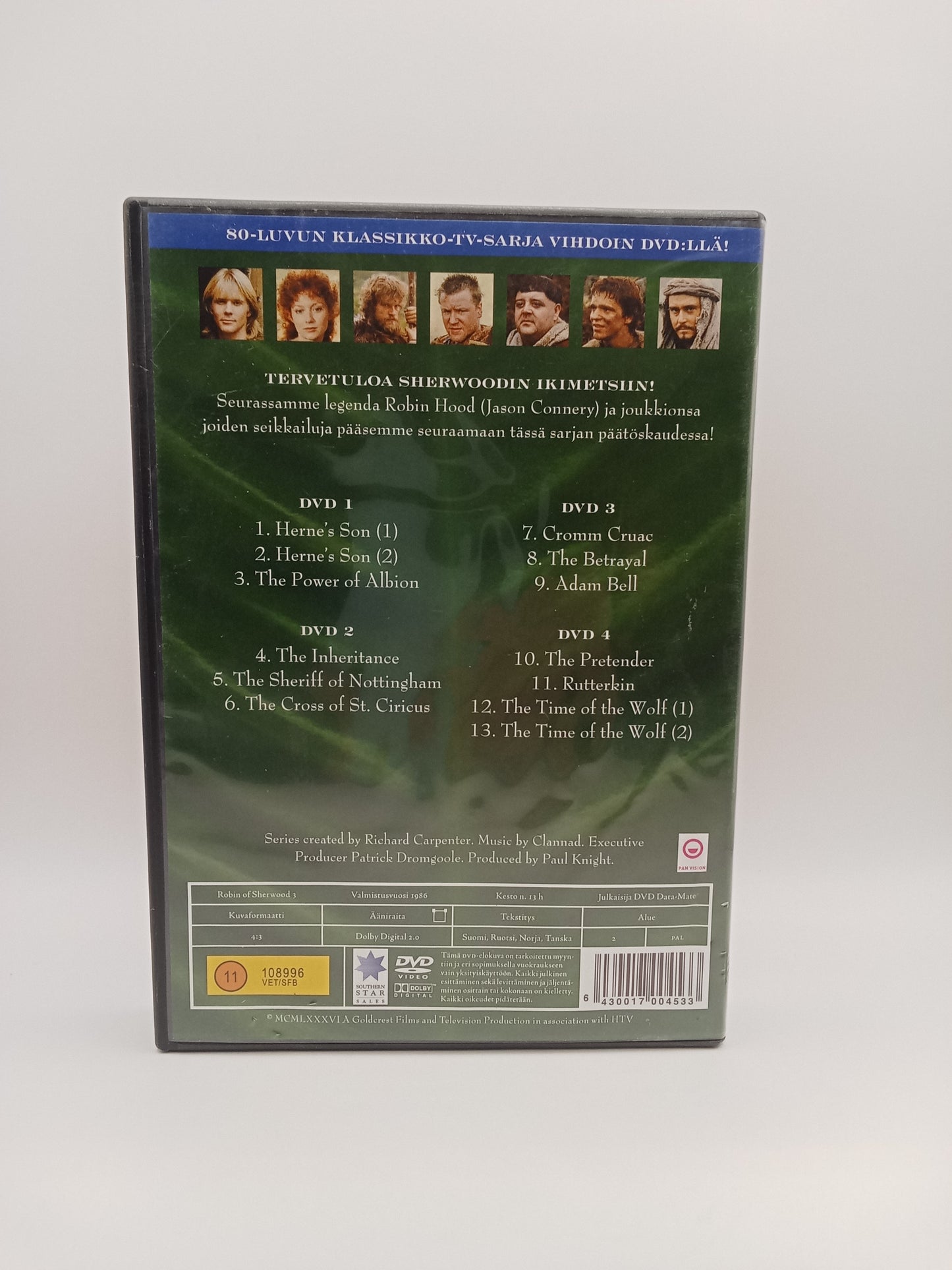 Robin Of Sherwood - Kausi 3 (Second Hand)