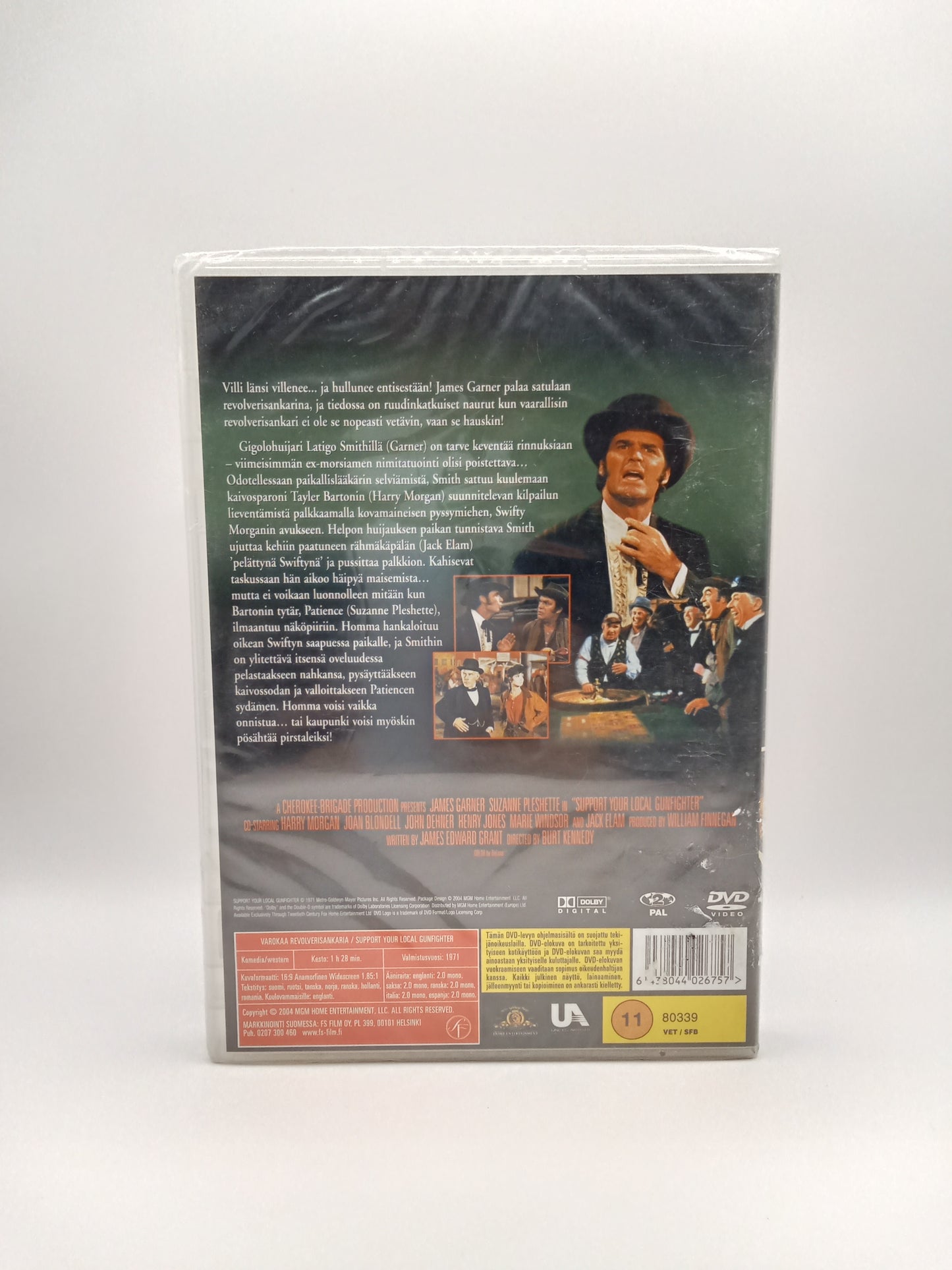 Varokaa Revolverisankaria (Alkuperäisissä muoveissa)