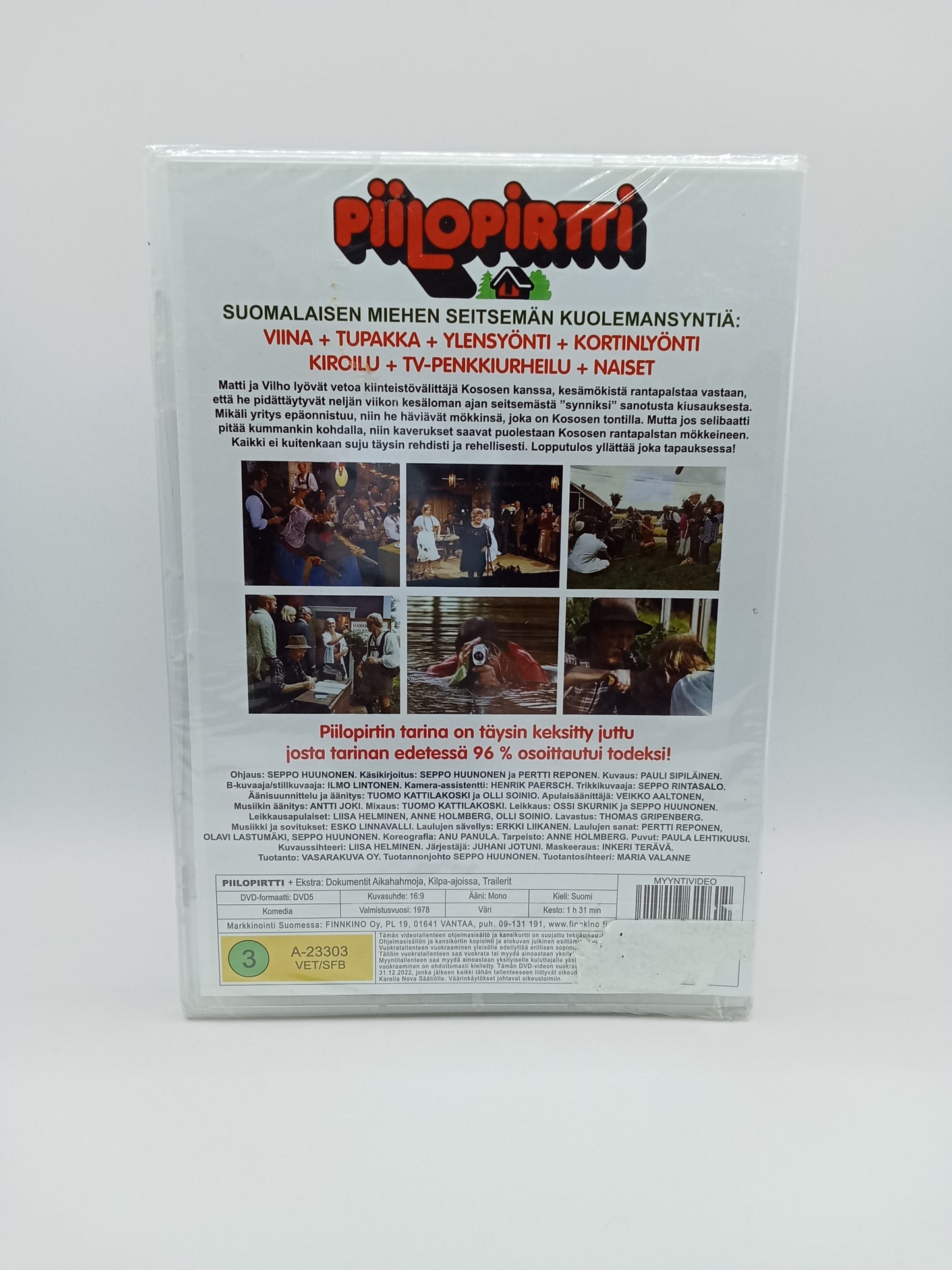 Piilopirtti (Alkuperäisissä muoveissa)