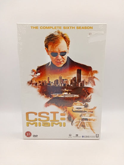 CSI: Miami - Kausi 6 (Alkuperäisissä muoveissa)