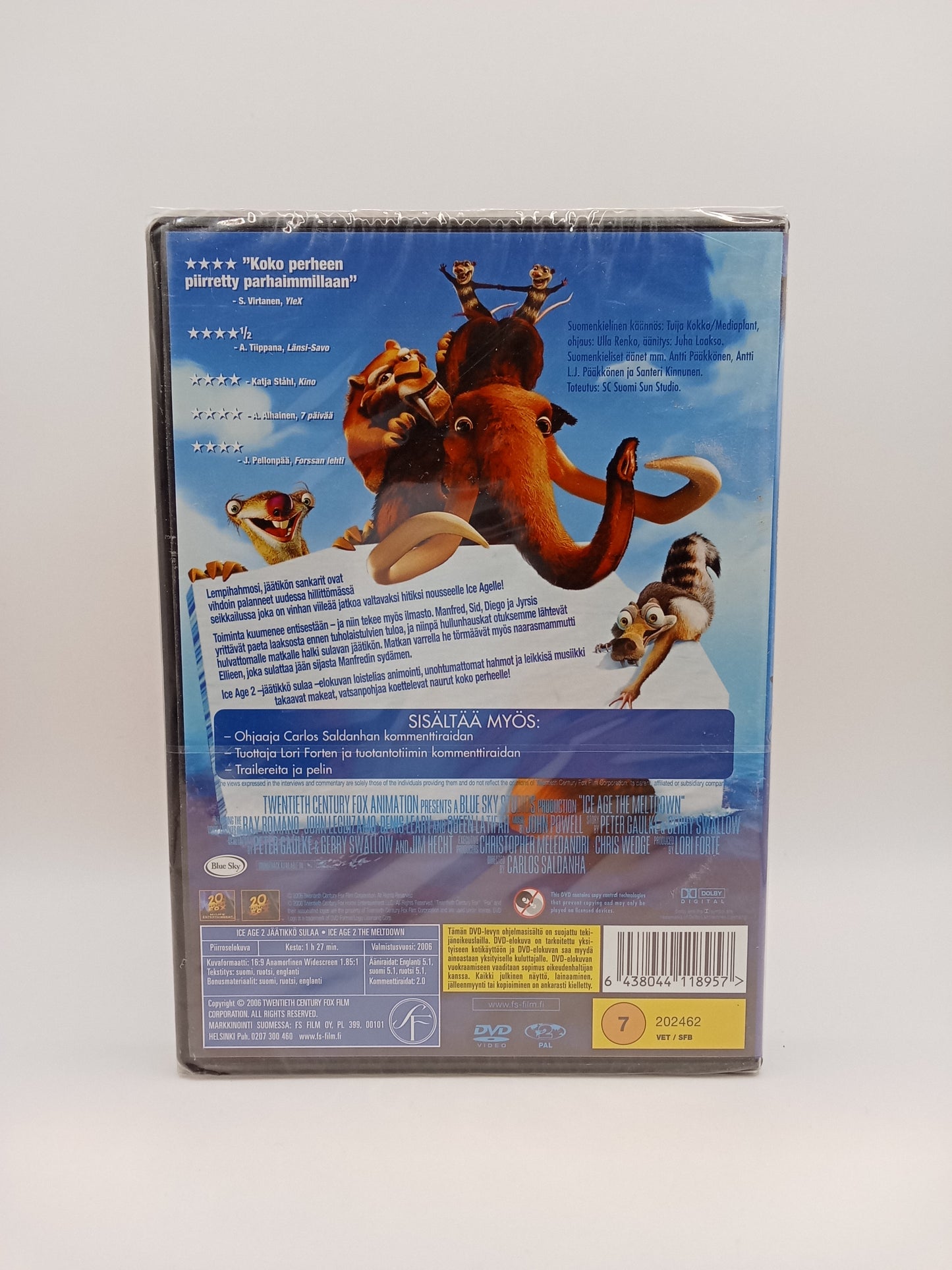 Ice Age 2 - Jäätikkö sulaa (Alkuperäisissä muoveissa)