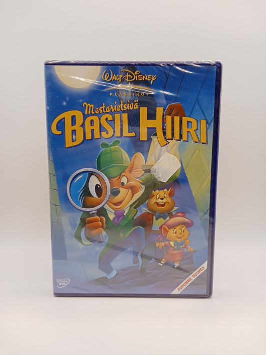 Mestarietsivä Basil Hiiri (Alkuperäisissä muoveissa)