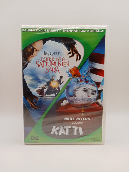 Surkeiden sattumusten sarja & Katti (Alkuperäisissä muoveissa)