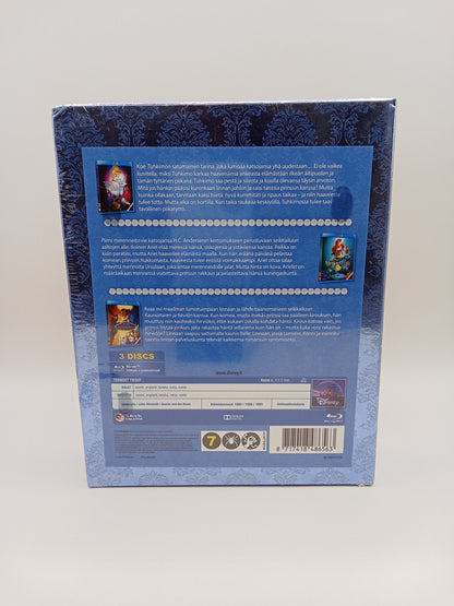 Disney - Princess - 3-Movie Collection (Alkuperäisissä muoveissa)