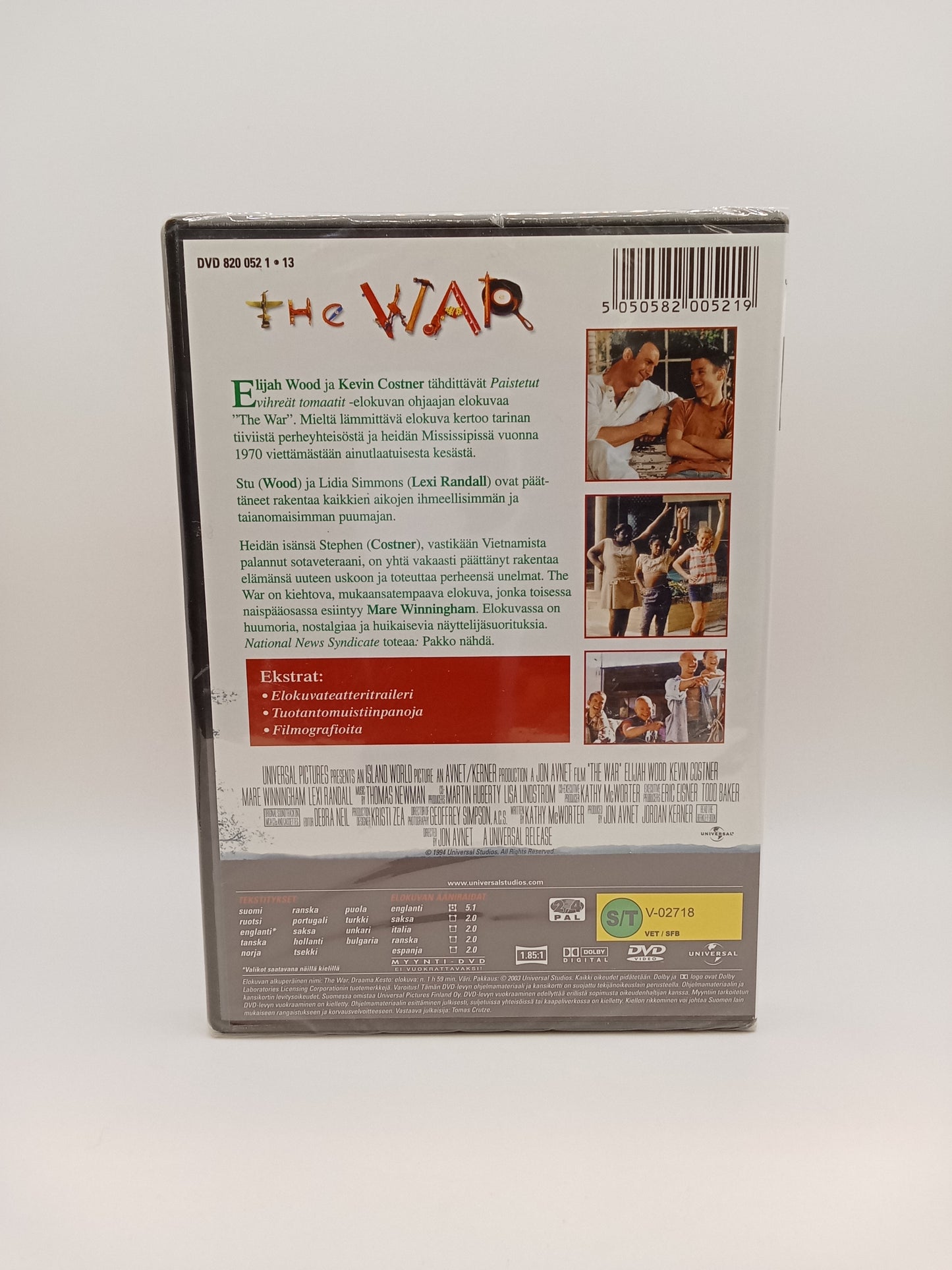 The War (Alkuperäisissä muoveissa)