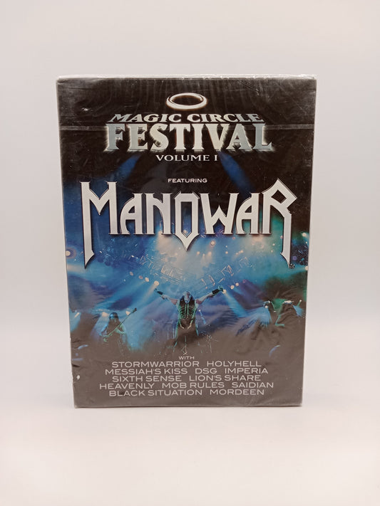 Manowar - Magic Circle Festival Volume 1 (Alkuperäisissä muoveissa)