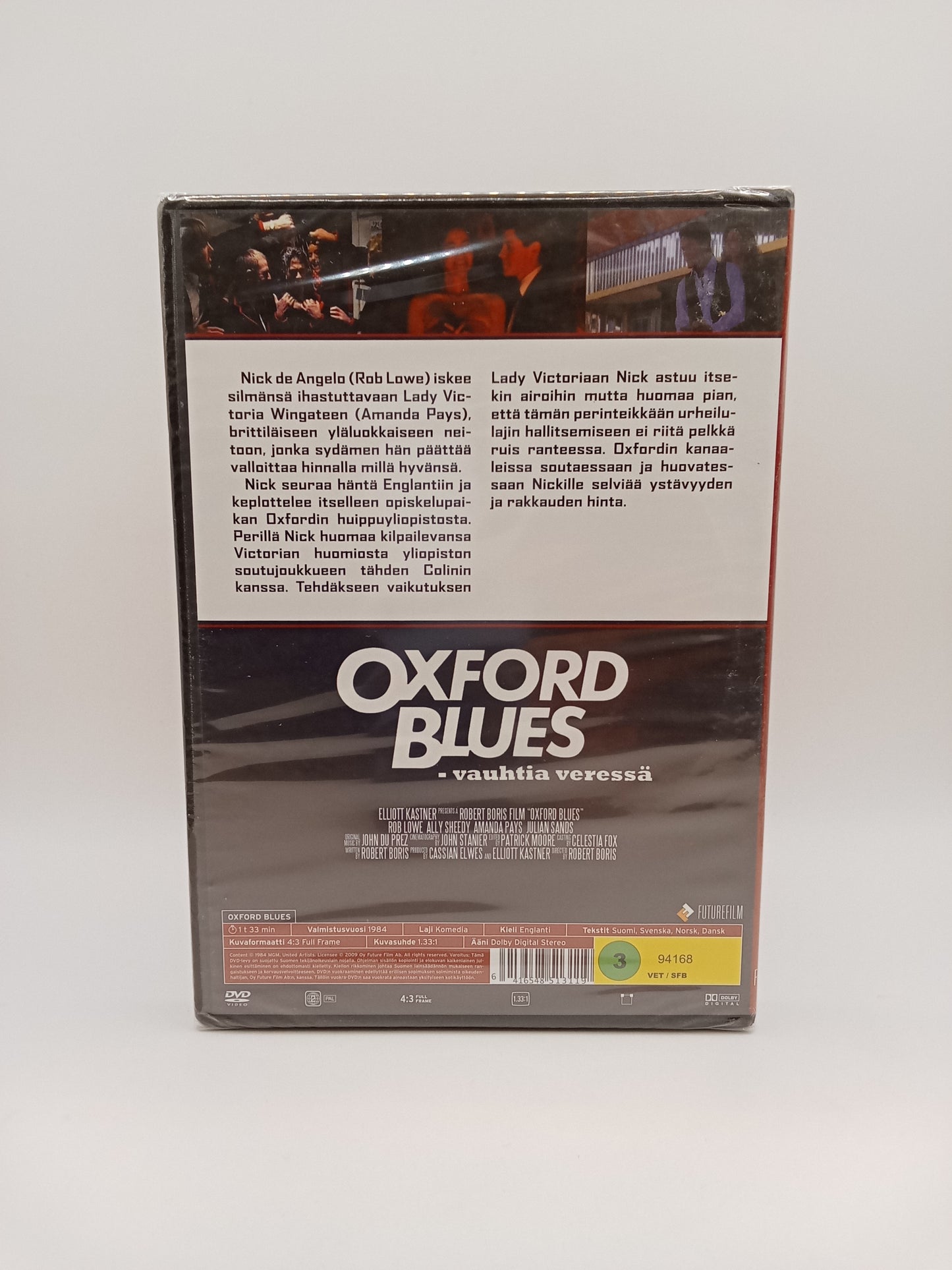 Oxford Blues - Vauhtia veressä (Alkuperäisissä muoveissa)