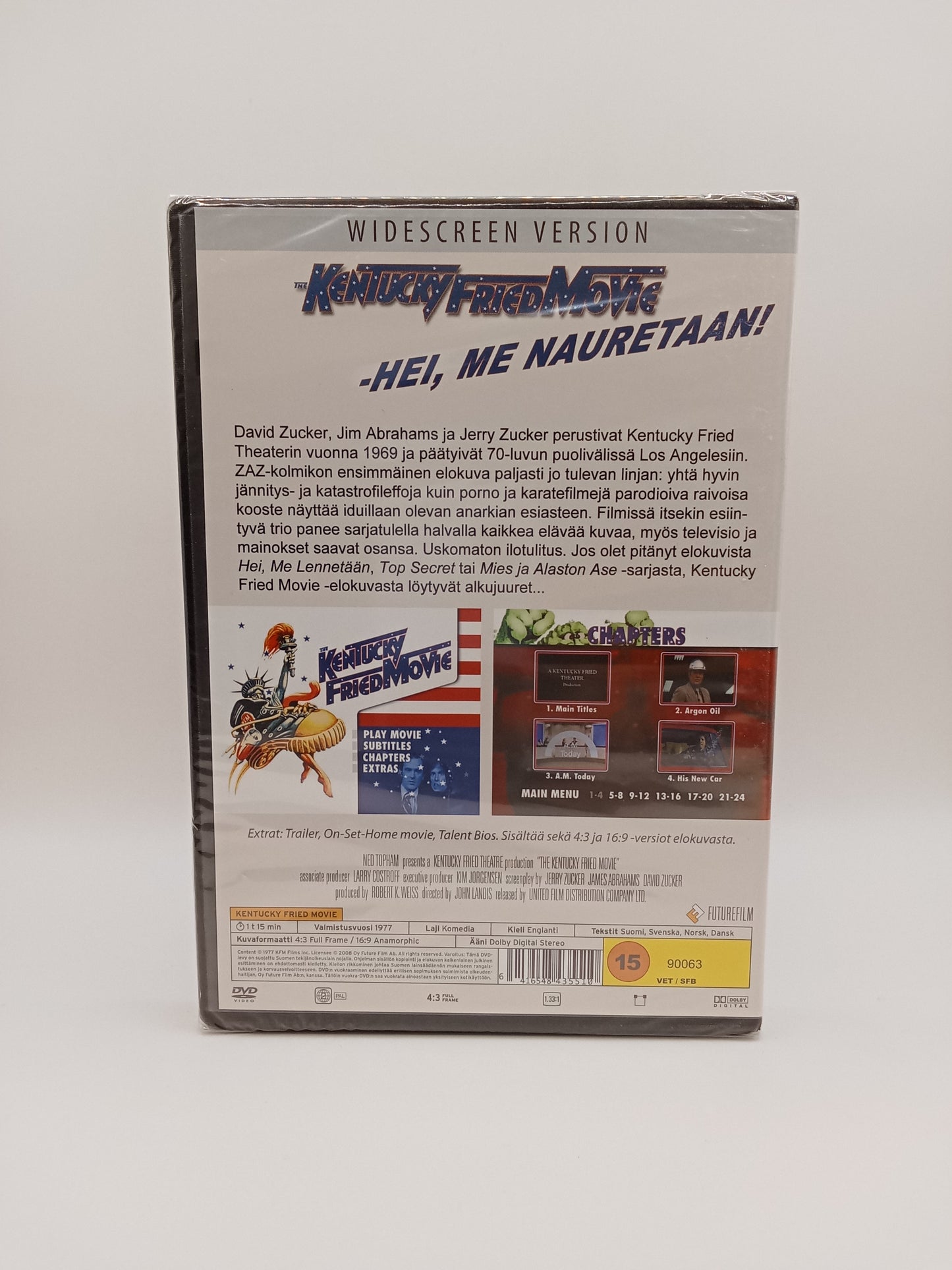 The Kentucky Fried Movie - Hei, me nauretaan! (Alkuperäisissä muoveissa)
