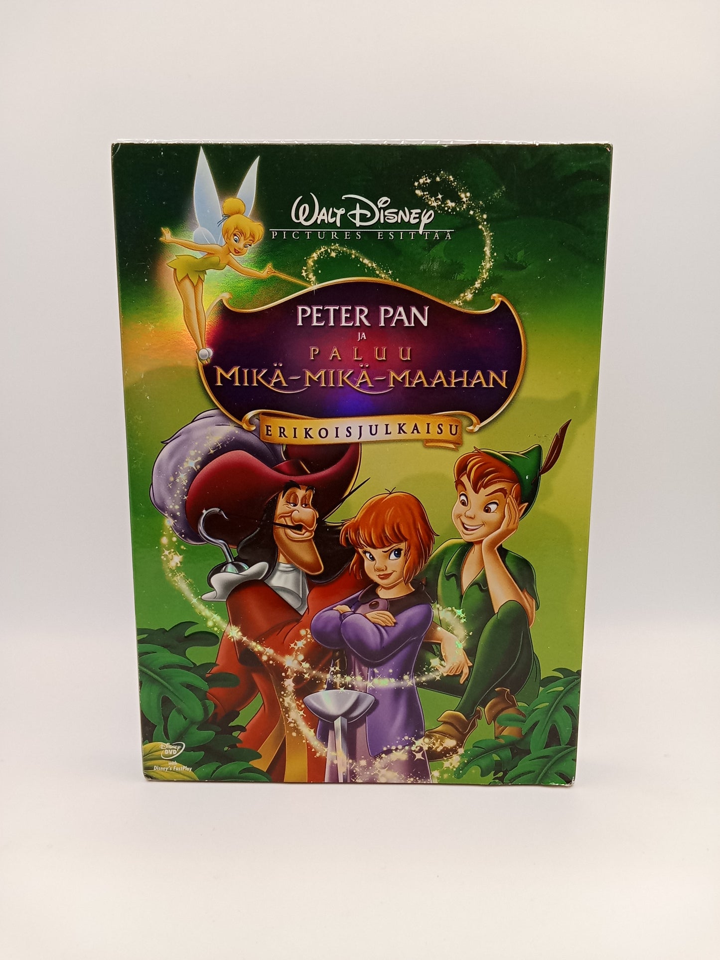 Walt Disney - Peter Pan ja paluu Mikä-Mikä-Maahan, Erikoisjulkaisu (Alkuperäisissä muoveissa)