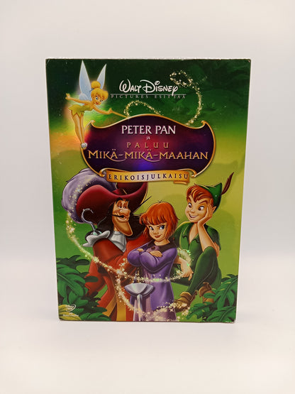 Walt Disney - Peter Pan ja paluu Mikä-Mikä-Maahan, Erikoisjulkaisu (Alkuperäisissä muoveissa)