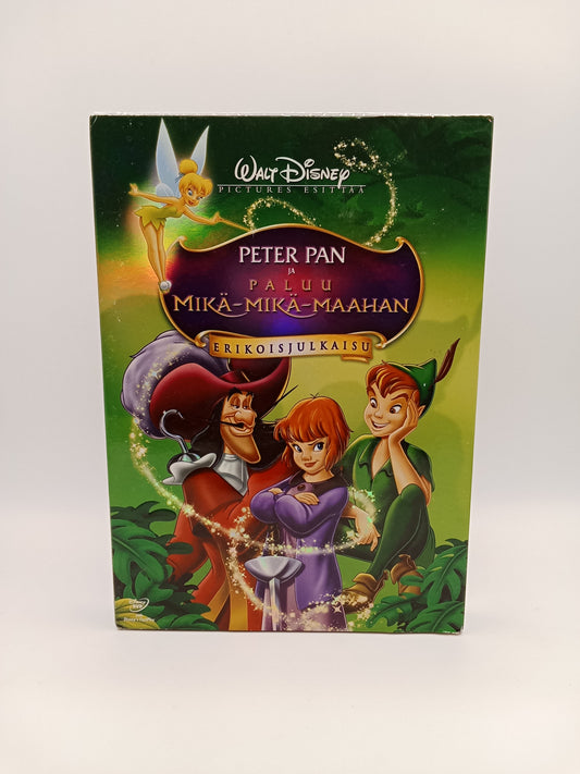 Walt Disney - Peter Pan ja paluu Mikä-Mikä-Maahan, Erikoisjulkaisu (Alkuperäisissä muoveissa)