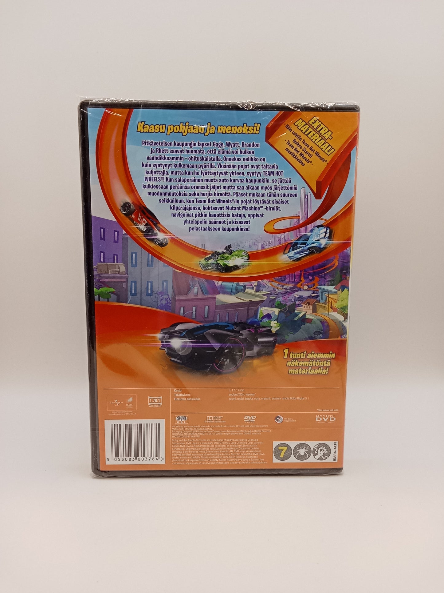 Team Hotwheels - Huikea Startti (Alkuperäisissä muoveissa)