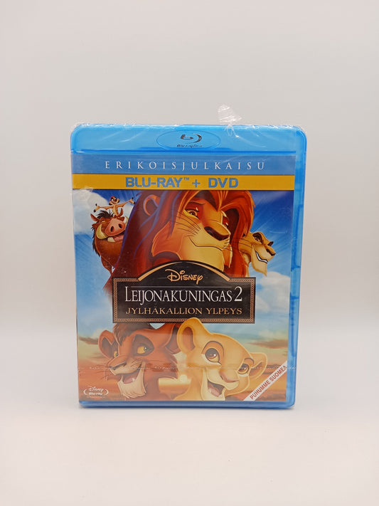 Leijonakuningas 2 - Jylhäkallion ylpeys - Erikoisjulkaisu (Alkuperäisissä muoveissa)