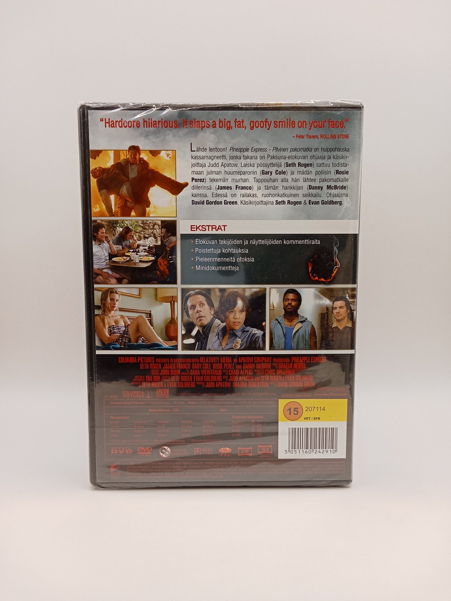 Pineapple Express - Pilvinen pakomatka: Unrated Edition (Alkuperäisissä muoveissa)