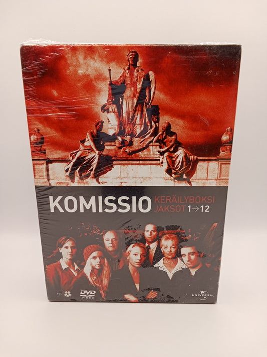 Komissio - Keräilyboksi, jaksot 1-12 (Alkuperäisissä muoveissa)