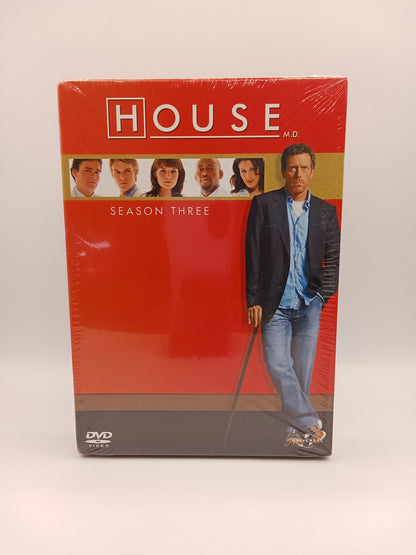 House - Kausi 3 (Alkuperäisissä muoveissa)
