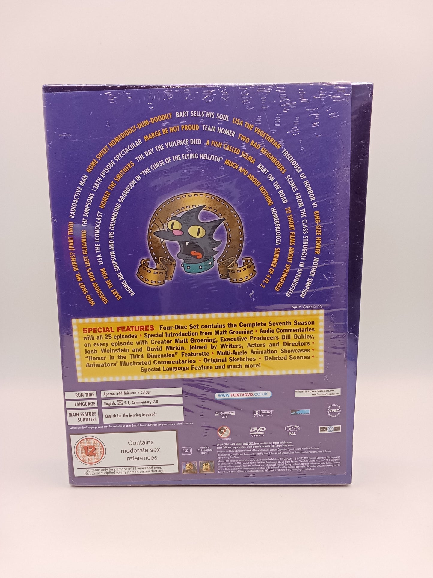 The Simpsons - Kausi 7, Collectors Edition (Alkuperäisissä muoveissa)