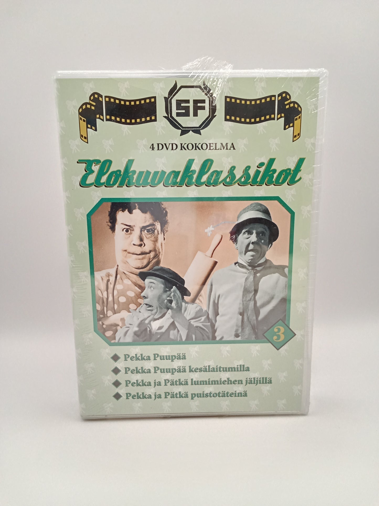 Elokuvaklassikot 3 - 4DVD (Alkuperäisissä muoveissa)