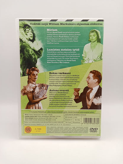 William Markus 4DVD-samling (Alkuperäisissä muoveissa)