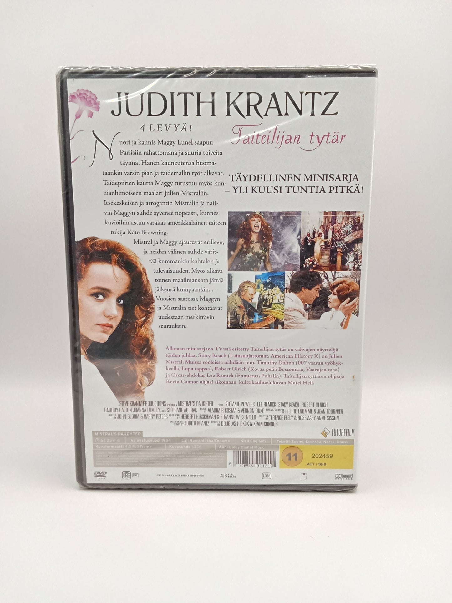Judith Krantz - Taiteilijan tytär 4DVD (Alkuperäisissä muoveissa)