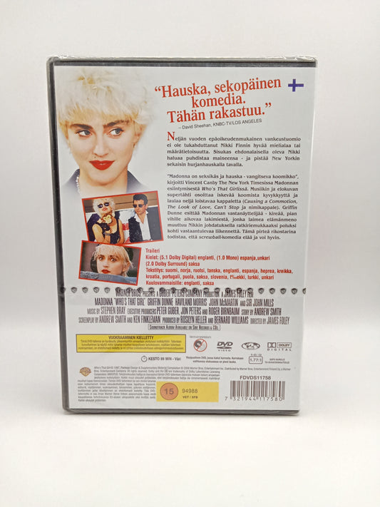 Vem är den flickan: Madonna, Griffin Dunne (I originalförpackning)