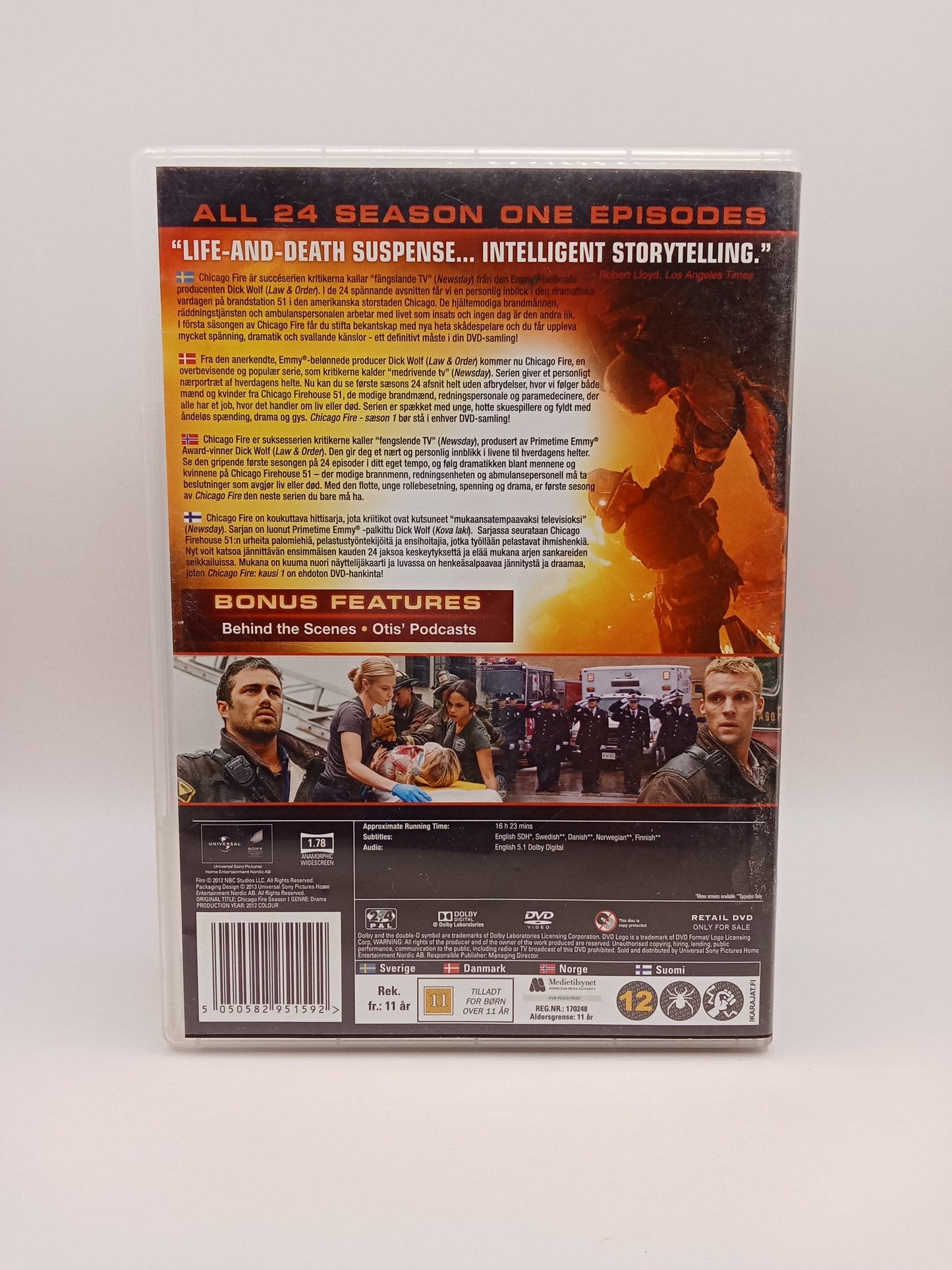 Chicago Fire - Kausi 1 / Season One (Second Hand)