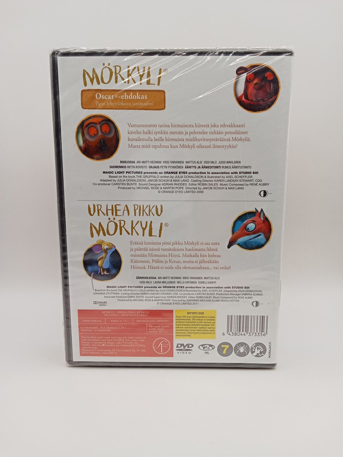 Mörkyli ja vapper väike Mörkyli (originaalkiles)