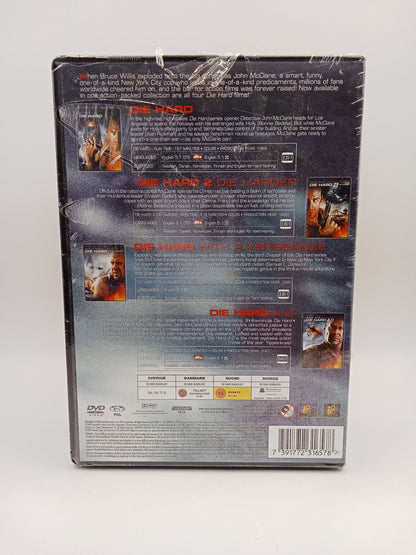 Die Hard - Quadrilogy / Die Hard 1–4 Collection (Alkuperäisissä muoveissa)