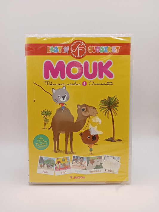 MOUK - Mouksuuri maailma 1 - Onnenamuletti 9 jaksoa (Alkuperäisissä muoveissa)