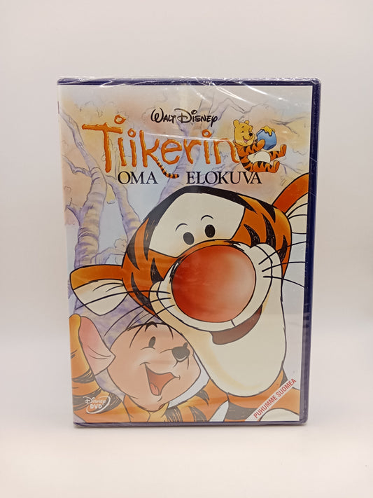 Walt Disney: Tiikerin oma elokuva (Alkuperäisissä muoveissa)