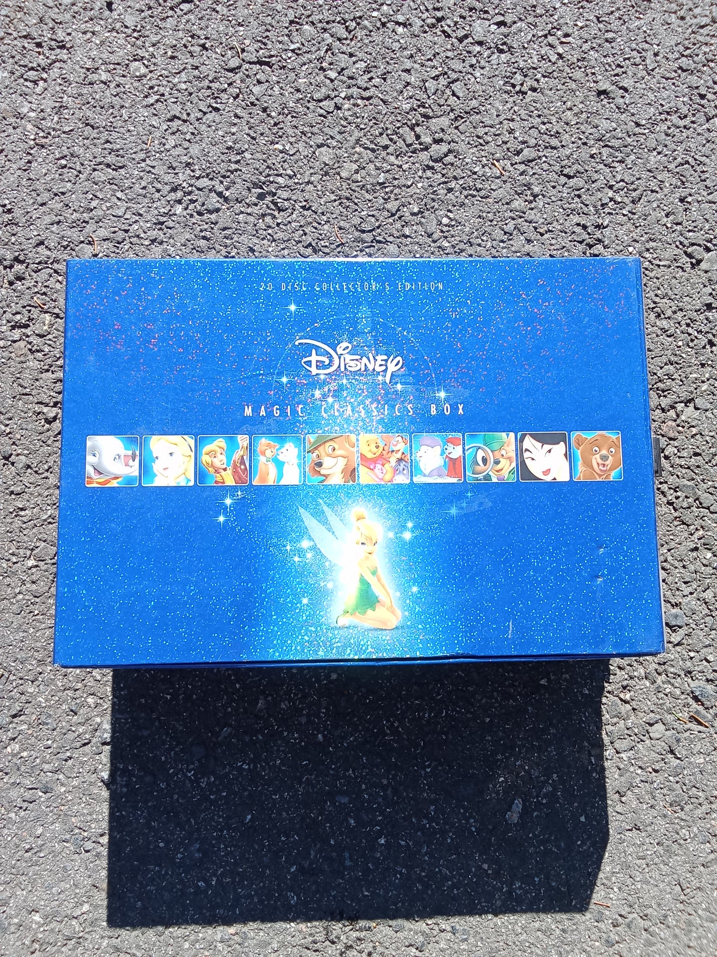 Disney Magic Classics Box (20 Disneyklassiker / 20 Disney Classics) DVD (I originalförpackning)