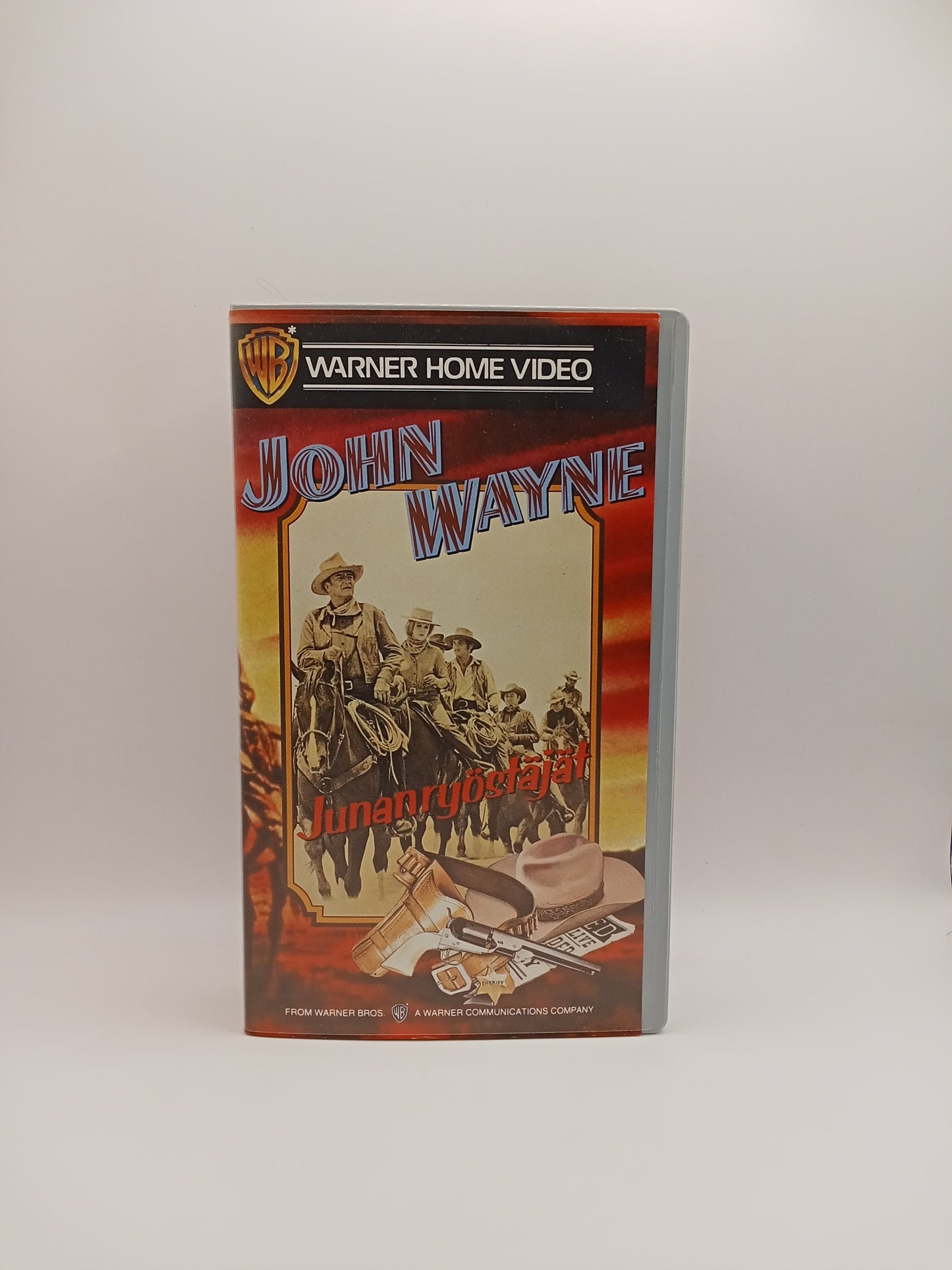 (VHS-kasetti) John Wayne – Junanryöstäjät / The Train Robbers