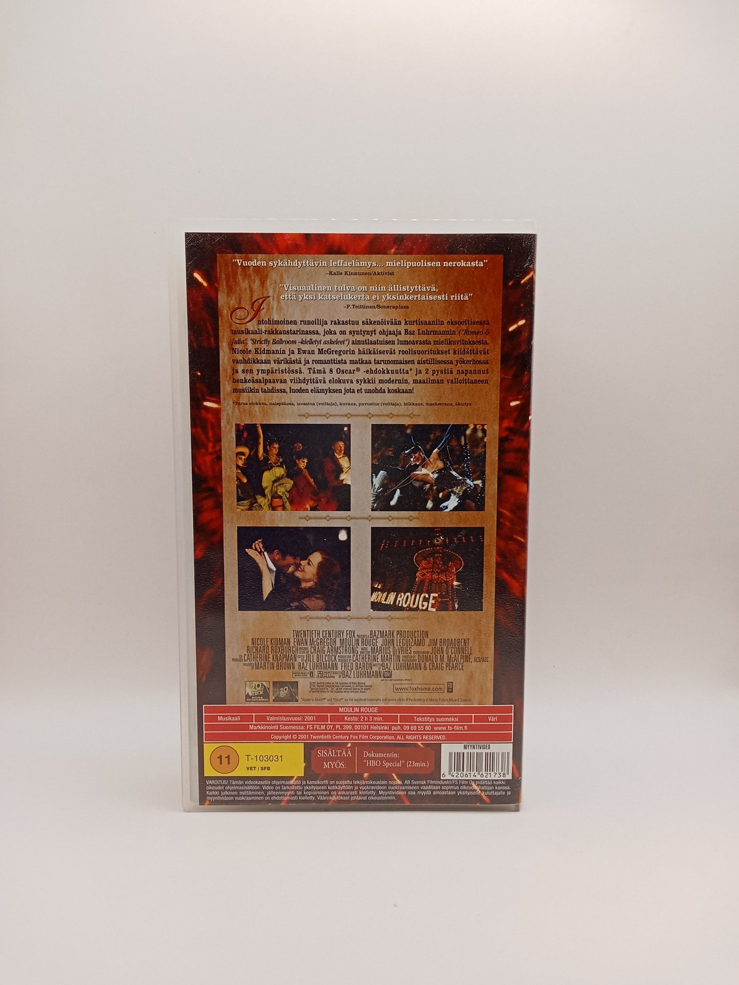 (VHS-kasetti) Moulin Rouge