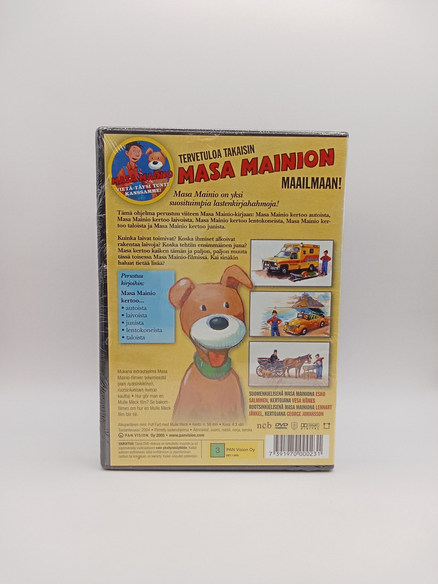 Masa Mainio - Täydessä vauhdissa / Bob the Builder (Alkuperäisissä muoveissa)