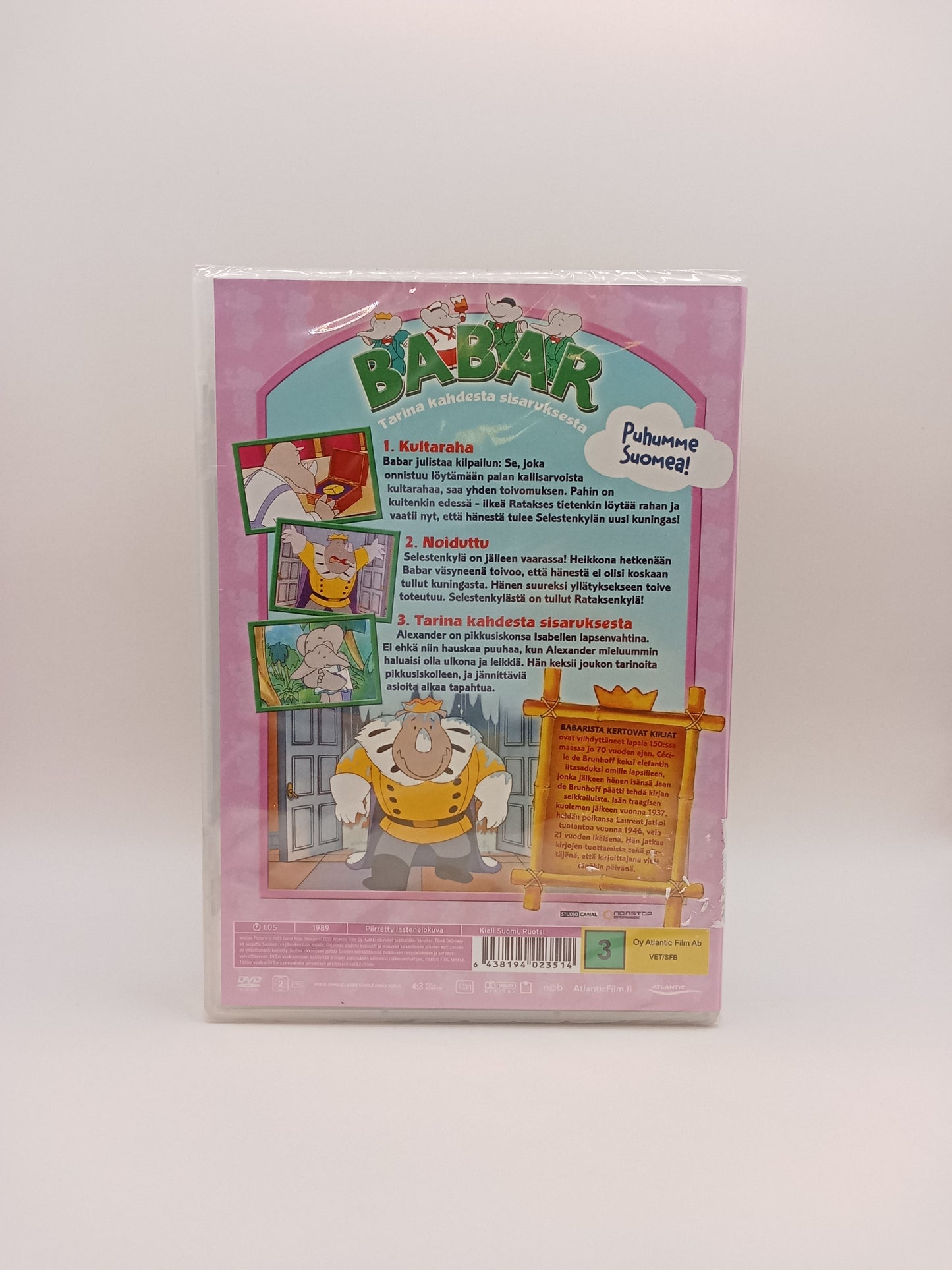 Babar - Tarina kahdesta sisaruksesta (Alkuperäisissä muoveissa)
