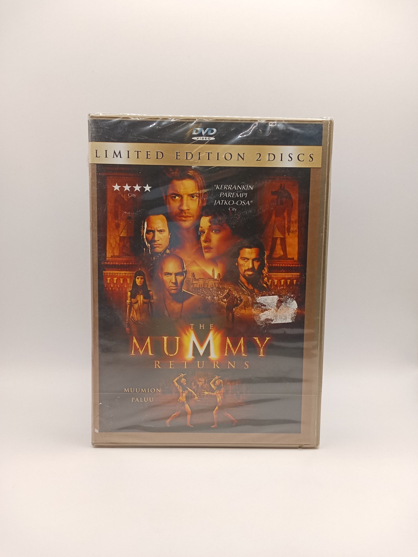 Muumion paluu / The Mummy Returns (Alkuperäisissä muoveissa)