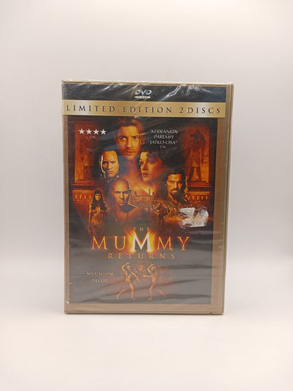 Muumion paluu / The Mummy Returns (Alkuperäisissä muoveissa)