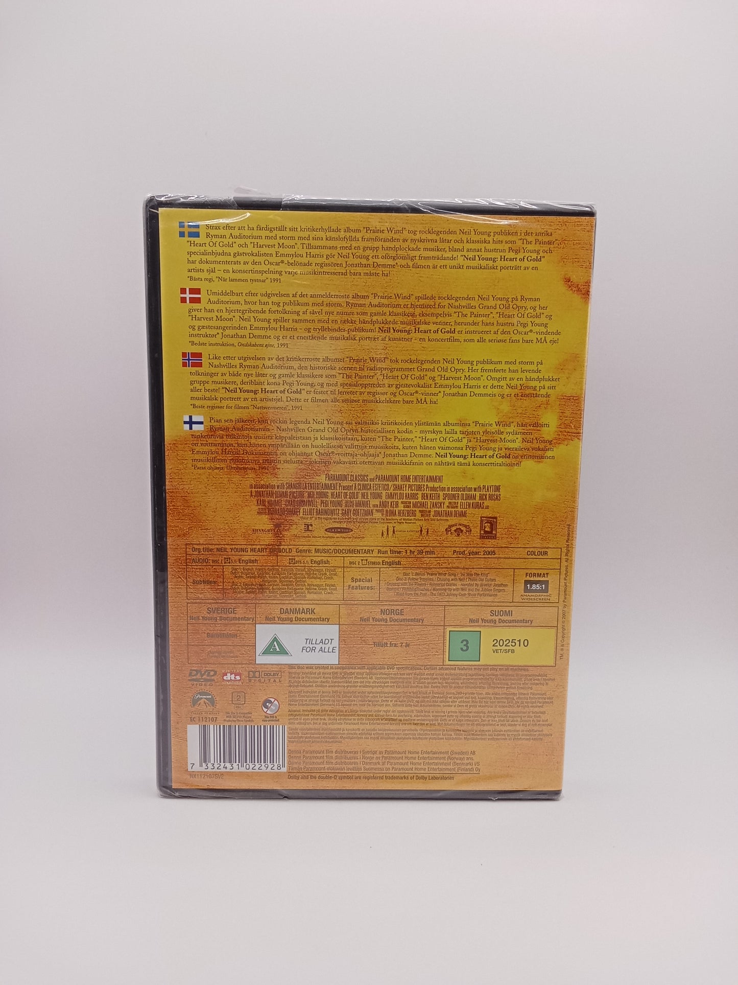 Neil Young: Heart of Gold / Neil Young (Alkuperäisissä muoveissa)