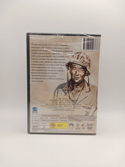 Iwo Jiman hiekka / Sands of Iwo Jima / John Wayne (Alkuperäisissä muoveissa)