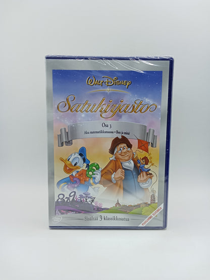 Walt Disney Satukirjasto 3 (Alkuperäisissä muoveissa)