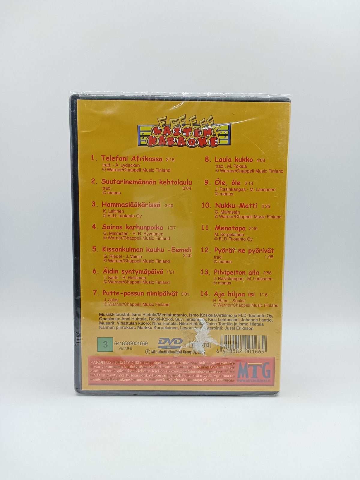 Lasten Karaoke 6 (Alkuperäisissä muoveissa)