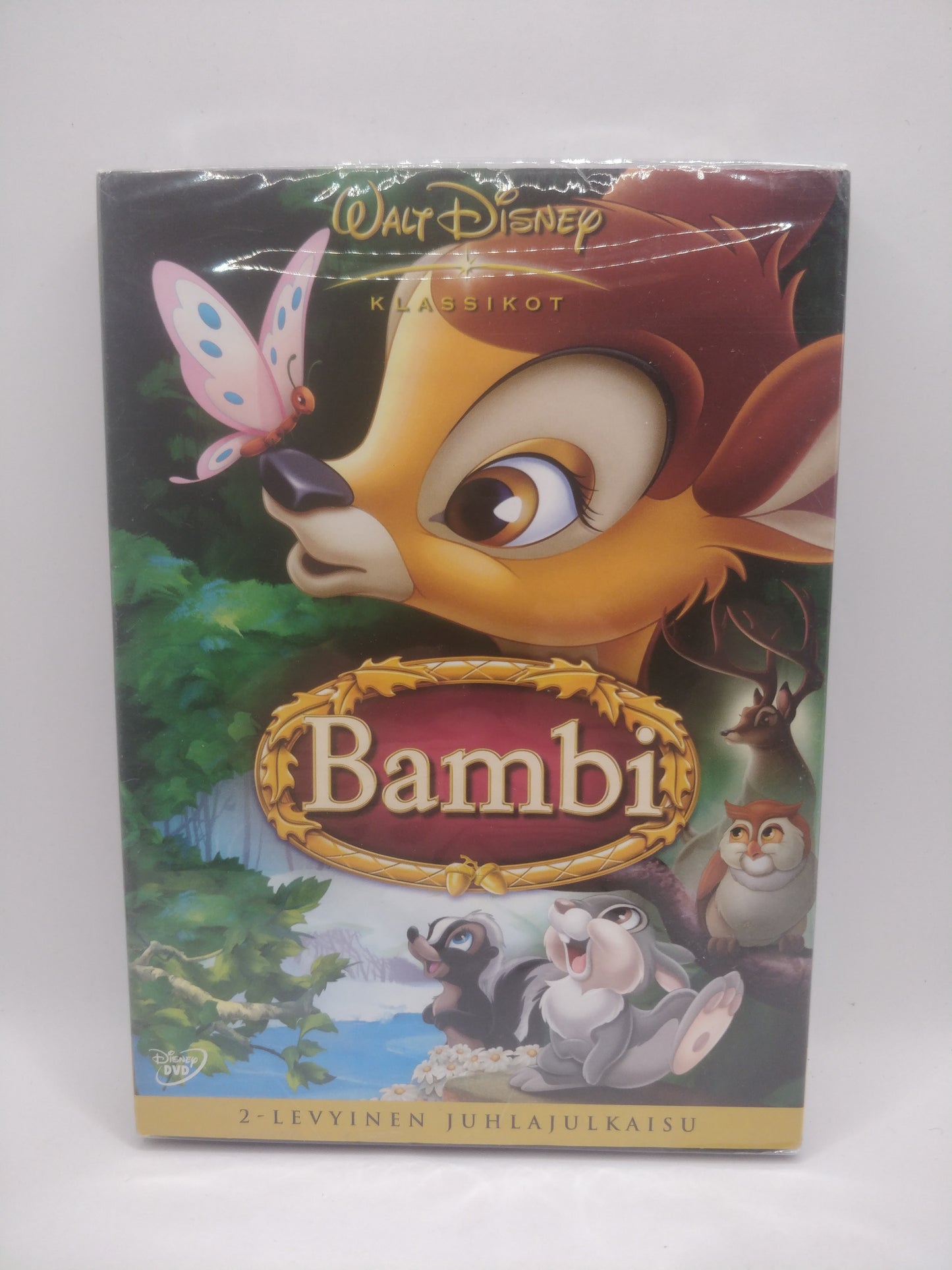 Walt Disney Klassikko: Bambi – 2-levyinen juhlajulkaisu (Alkuperäisissä muoveissa)