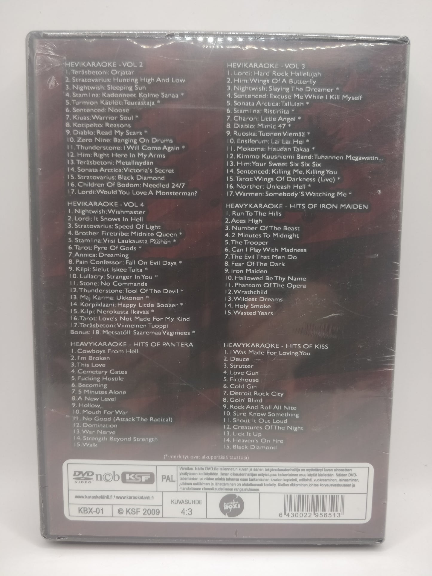 Karaoke Box 6 Discs Heavy (In Original Plastics)