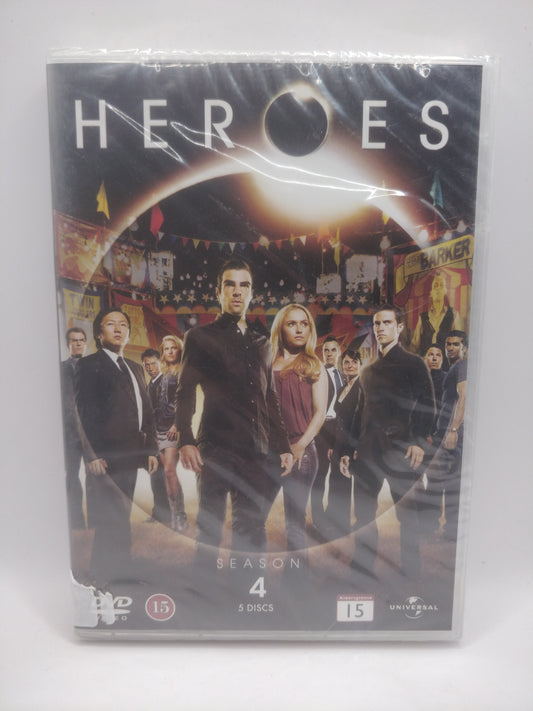 Heroes - Kausi 4 (Alkuperäisissä muoveissa)
