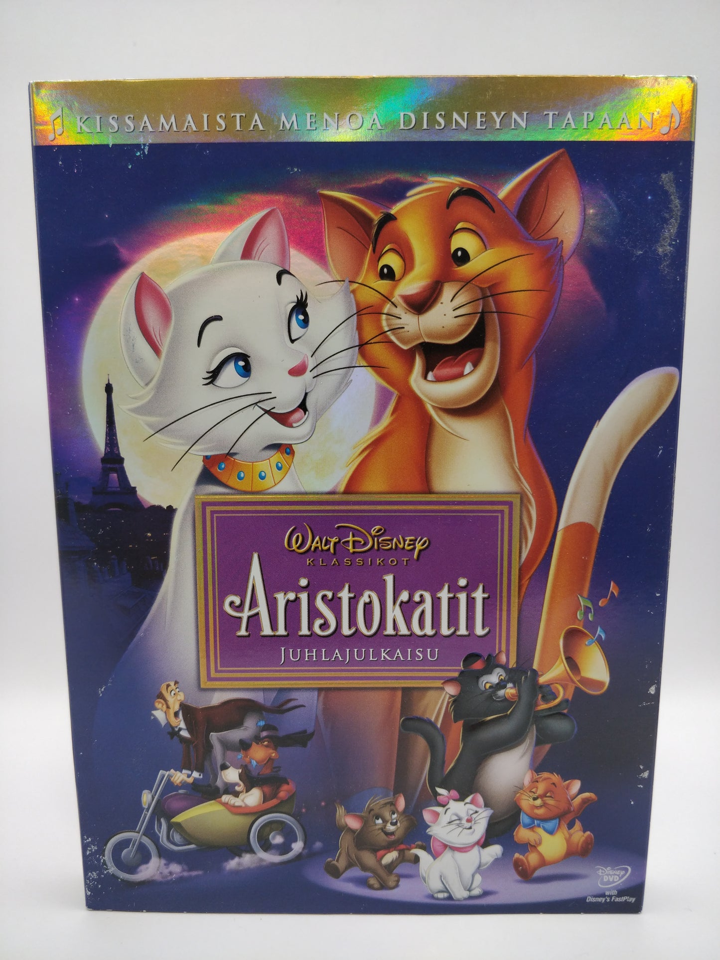 Walt Disney Klassikot - Aristokatit juhlajulkaisu (Alkuperäisissä muoveissa)