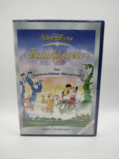 Fairy Tale Library - Part 6. The Reluctant Dragon - Mickey and the Beanstalk (In Original Plastics)